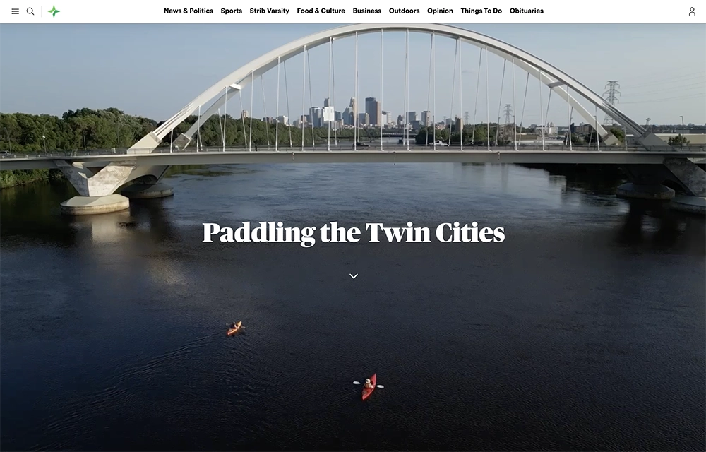 Paddling the Twin Cities